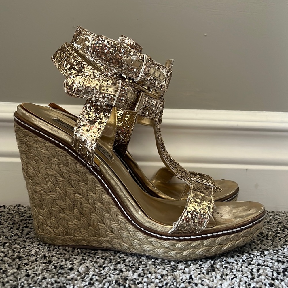 Gold Sandals